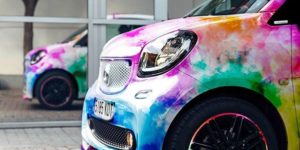 Warna Mobil yang Unik, sumber ig smart.ro